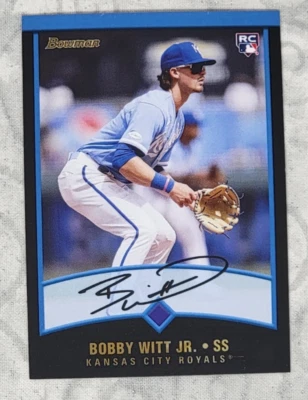 2022 Topps MLB TBT #18 2001 BOWMAN #53 BOBBY WITT JR - Read Details - Image 1 of 3