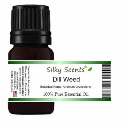 SILKYSCENTS Dill Weed Essential Oil (Anethum graveolens) 100% Pure and Natural