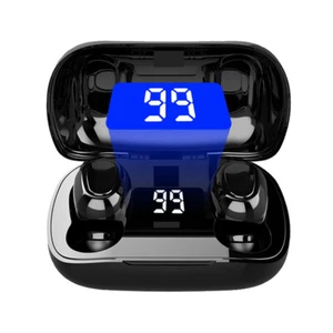 Bluetooth Ohrhörer V5.0 Wireless In Ear Headset mit Mikrofon für Computer Handys - Bild 1 von 14