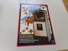 Flyer für Videospielgerät Super Space Attack