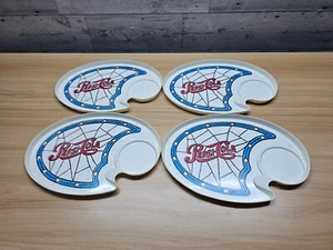 Vintage Pepsi Kunststoff Snack Tabletts - 4er Set - Bild 1 von 3