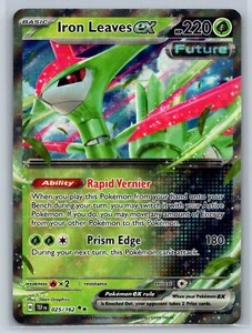 SV05: Temporal Forces #025/162 Iron Leaves ex - Picture 1 of 2