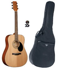 JASMINE S35-U Dreadnought Acoustic Guitar w/GIG BAG & SNARK TUNER FREE SHIPPING! for sale