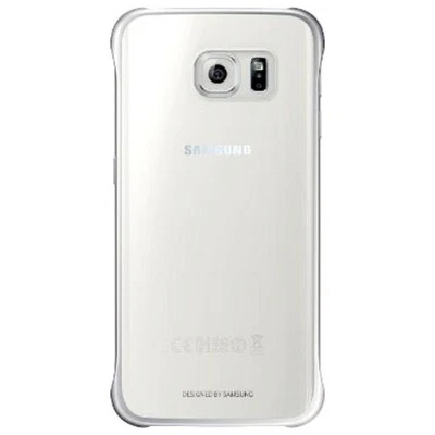 Samsung Custodia Originale Protective Clear Cover Case Galaxy S6 Edge G925f Grey - Immagine 1 di 3