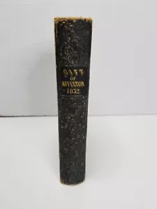 Gift of Affection a Souvenir for 1852 Collection of Poetry Antique Book Leavitt - Picture 1 of 14