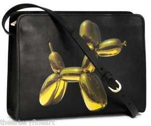 JEFF KOONS x H+M 'Balloon Dog Yellow' Limited Edition Handbag Purse Clutch *NWT* - Picture 1 of 20