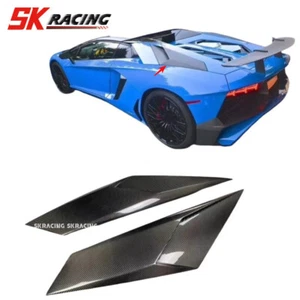 Conductos de aire laterales de fibra de carbono 2X para Lamborghini Aventador LP720 LP700 LP750 - Imagen 1 de 9