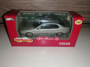 MAJORETTE ALFA ROMEO 166 SILVER METALLIC 1:43 1 / 43 A) - Foto 1 di 11