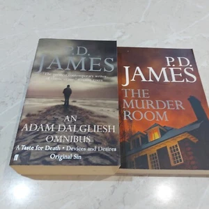 2 x Books By P D James Bulk Book Lot PB In Aust now ready to post Crime Thriller - Picture 1 of 5