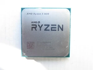 AMD CPU RYZEN 5 1600 3.2GHZ Socket AM4 Tested Works - Afbeelding 1 van 2