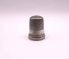 Simons Sterling Silver "Priscilla" Thimble ~ Marked "STERLING 11" ~ 4.9 grams
