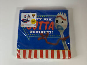 Toy Story 4 Get Me Outta Here Lunch Napkins Birthday Party Supplies 16 Ct *NEW*