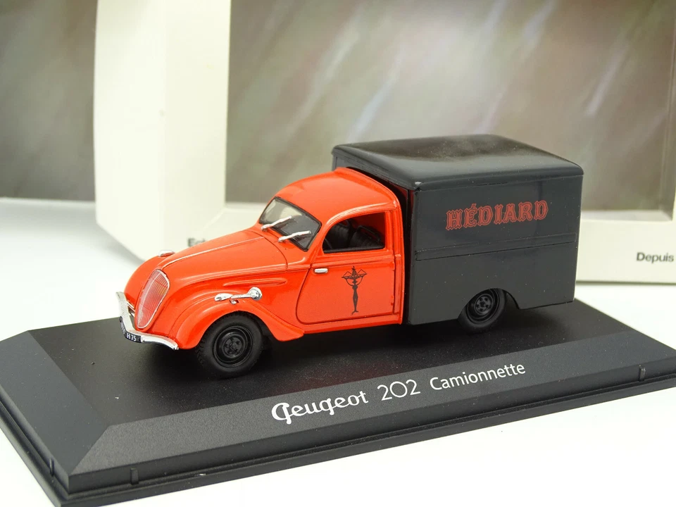 Norev 1/43 - Furgoneta Peugeot 202 Hediard Foto 1 de 1