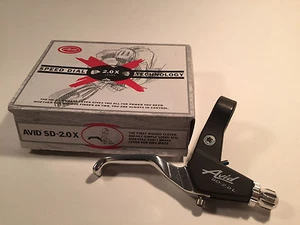 AVID BMX SD-2.0X SPEED DIAL right-hand brake lever BLACK & SILVER, NEW - Picture 1 of 4