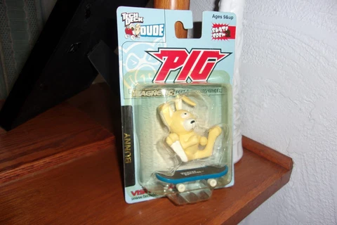 2002 X-Concepts Tech Deck Dude - Bunny Figure 2 in - Skate Crew 2-Rare NIP Cover