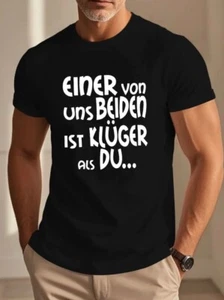 Camiseta Uno de los dos es más inteligente que tú... Proverbios divertidos camisetas - Imagen 1 de 6