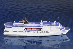 Norröna  Hersteller Welt der Schiffsminiaturen 40a ,1:1250 Schiffsmodell - Bild 1 von 5