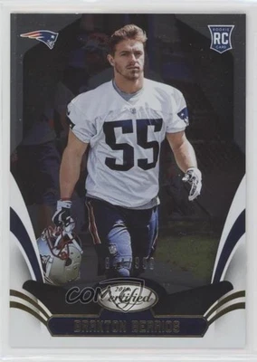 2018 Certified Rookies /999 Braxton Berrios #180 Rookie RC - Image 1 of 2
