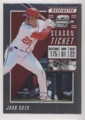 2019 Panini Chronicles Contenders Optic Juan Soto #15 - Image 1 of 2