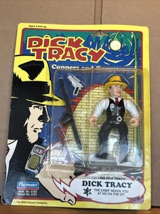 New? 1990 Dick Tracy Coppers & Gangsters Dick Tracy Figure Playmates No 5701 - Picture 1 of 10