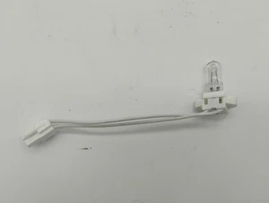 GE WB02X29242 WB25x25393 Microwave Cooktop Lamp Socket and Bulb New OEM - Picture 1 of 9