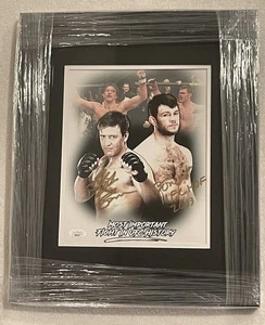Forrest Griffin Stephan Bonnar Signed autographed 8x10 Photo Framed UFC JSA - Picture 1 of 5