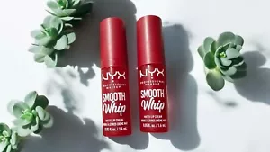 (2) NYX Smooth Whip Matte Lip Cream in Cherry Creme Mini 0.05 oz each Sealed - Picture 1 of 1