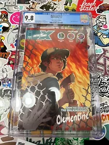 Skybound X 1 CGC 9.8 Comics Vault Live Edition Yoshitani 1st Clementine CVL RARE - Picture 1 of 7