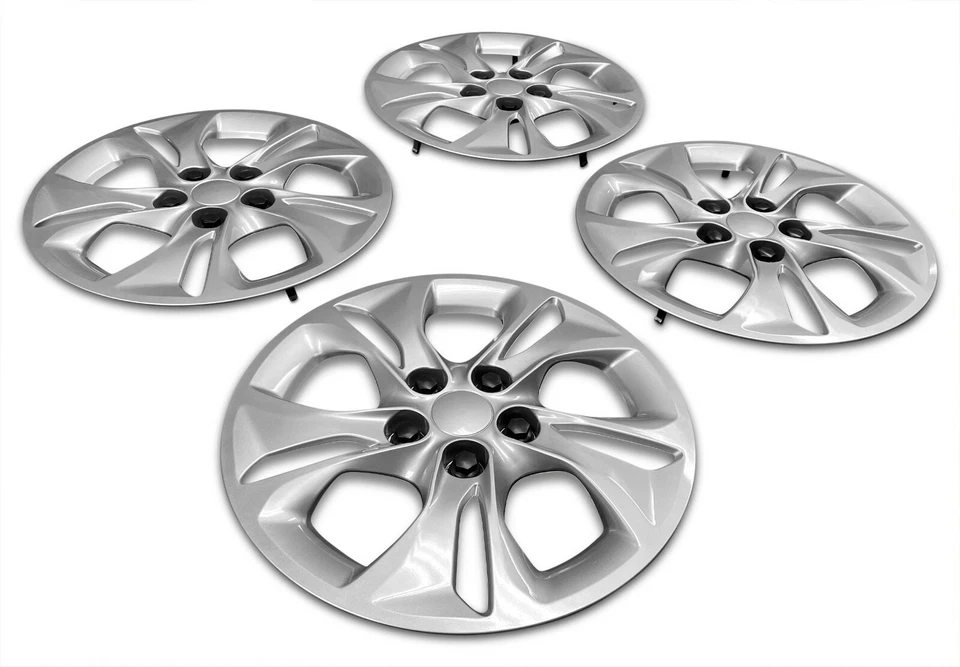 Tapacubos para Chevrolet Cruze 2019 llanta de plástico plateado de 15 pulgadas Foto 1 de 4