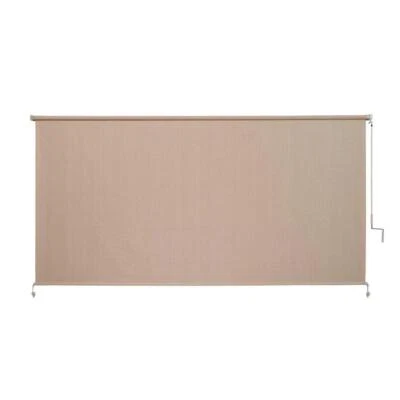 Coolaroo Exterior Roller Shade UV Blocking Fade Resistant 120 in. W x 72 in. L - Image 1 of 4