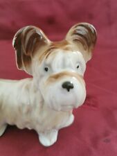 Vintage Retro 1970s Style Cute Dog China Ornament Terrier