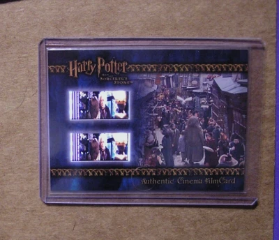 Harry Potter-Daniel Radcliffe-SS-Ollivanders-Cinema-Movie-Relic-Rare-Film Card - Image 1 of 4