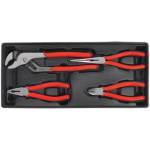 Sealey 4 Piece Plier Set in Module Tray - Picture 1 of 1