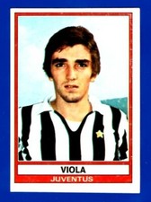 1973/74 PANINI FOOTBALLER FIGURE N.176 PURPLE REC/REMOVED