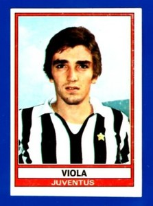 1973/74 PANINI FOOTBALLER FIGURE N.176 PURPLE REC/REMOVED