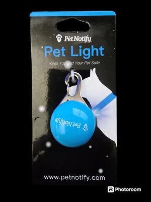 Pet Notify Collar Light Dog/Cat Leash Light Clip On Brand New! - Image 1 of 3