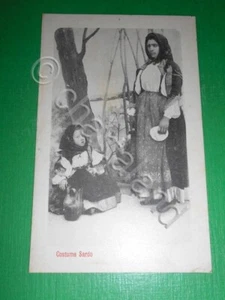 AK Sardische Tracht um 1910.. - Bild 1 von 1