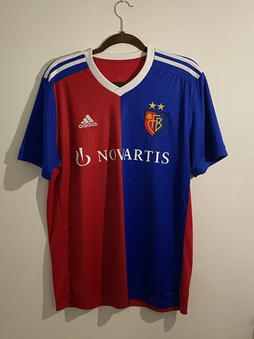 Excellent Adidas 18/19 FC Basel Kit Jersey Switzerland Mens Size L European UEFA Cover