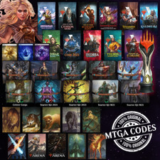MTG Arena Code Cards Sleeve Deck Prerelease Booster Promo WILDS OF ELDRAINE