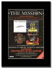 The Mission - 1 Album Per Night Londons...  - Matted Mounted Magazine Artwork