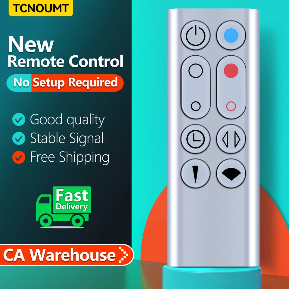 TCNOUMT New HP00 HP01 Remote Control For Dyson Pure Hot+Cool Link Desk Air Purifier