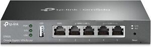 NEW SEALED TP-Link ER605 V2 Omada 5-Port Gigabit Multi-WAN VPN Router