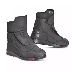 Bela Motorcycle Riding CE Armored Microfiber Boots Motorbike Men Touring Shoes - Picture 1 of 6