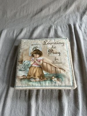 Aprender a orar por los niños Tela de tela completa Niño Libro suave Bebé Regalo Foto 1 de 4