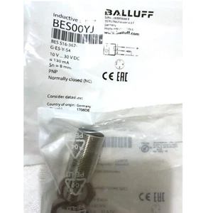 BALLUFF BES 516-367-E5-Y-S4 (BES00YC) Inductive Standard Sensors PNP New ✦Kd - Picture 1 of 4