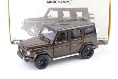 1:18 Minichamps Mercedes G-Class (W 463) 2020 Marrone Metallizzato - Immagine 1 di 4