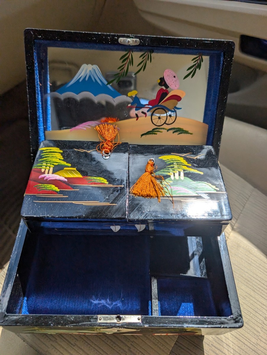 Japanese Lacquer Jewelry Box In Collectible Japanese Boxes Japanese Lacquer Jewelry Box In Collectible Japanese Boxes