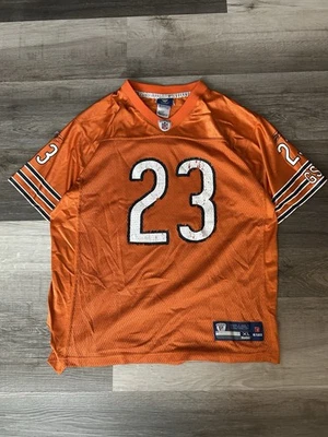 Devin Hester Vintage Orange Chicago Bears Reebok Jersey Youth XL #23 - Image 1 of 4