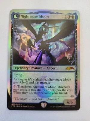 Nightmare Moon   Princess Luna Foil Ponies The Galloping NM ENG MTG - Photo 1/2