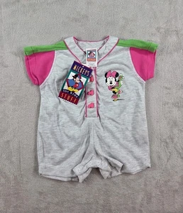 Vintage Minnie Mouse Romper 18 Months Skating Disney New - Picture 1 of 4